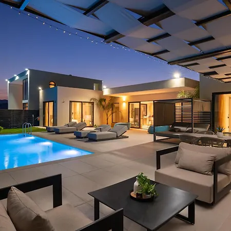 Trapezia Luxury Living Villa Kolymbia Exterior photo