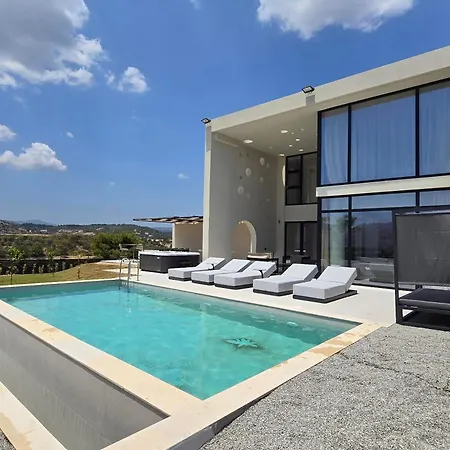 Trapezia Luxury Living Villa Kolymbia Exterior photo