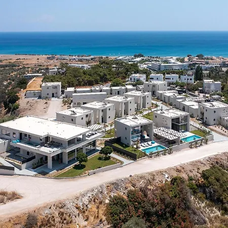 Trapezia Luxury Living Villa Kolymbia Exterior photo