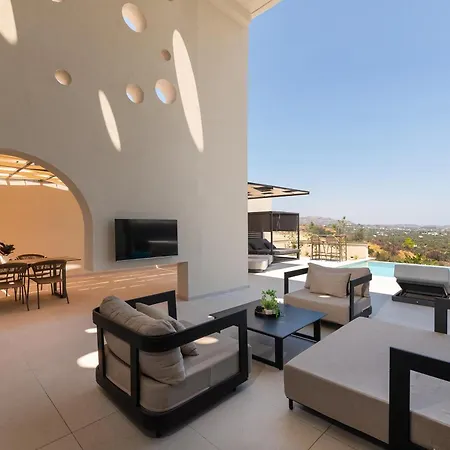Trapezia Luxury Living Villa Kolymbia Exterior photo